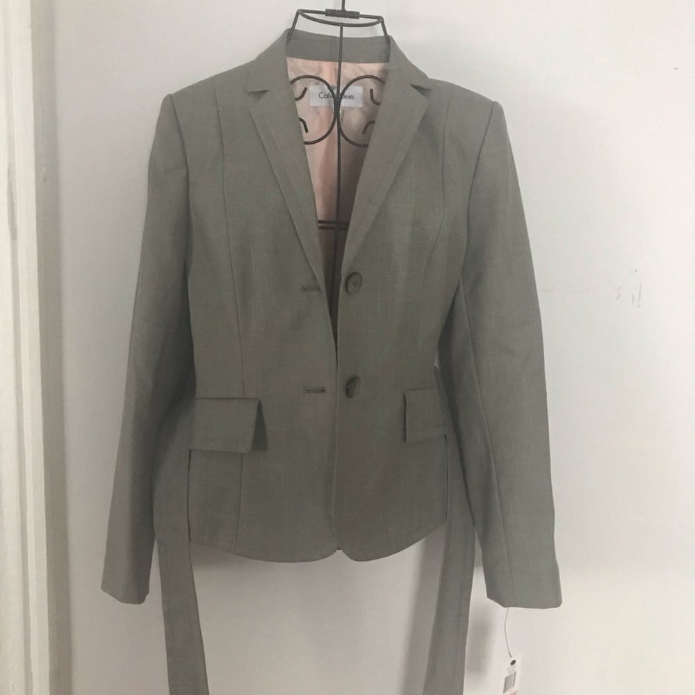 Calvin Klein Belted Blazer
